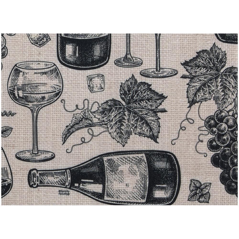 Tappeto Passatoia Cucina Antiscivolo Antimacchia Digitale Sprinty Osteria 52x400 Osteria - Foto 5