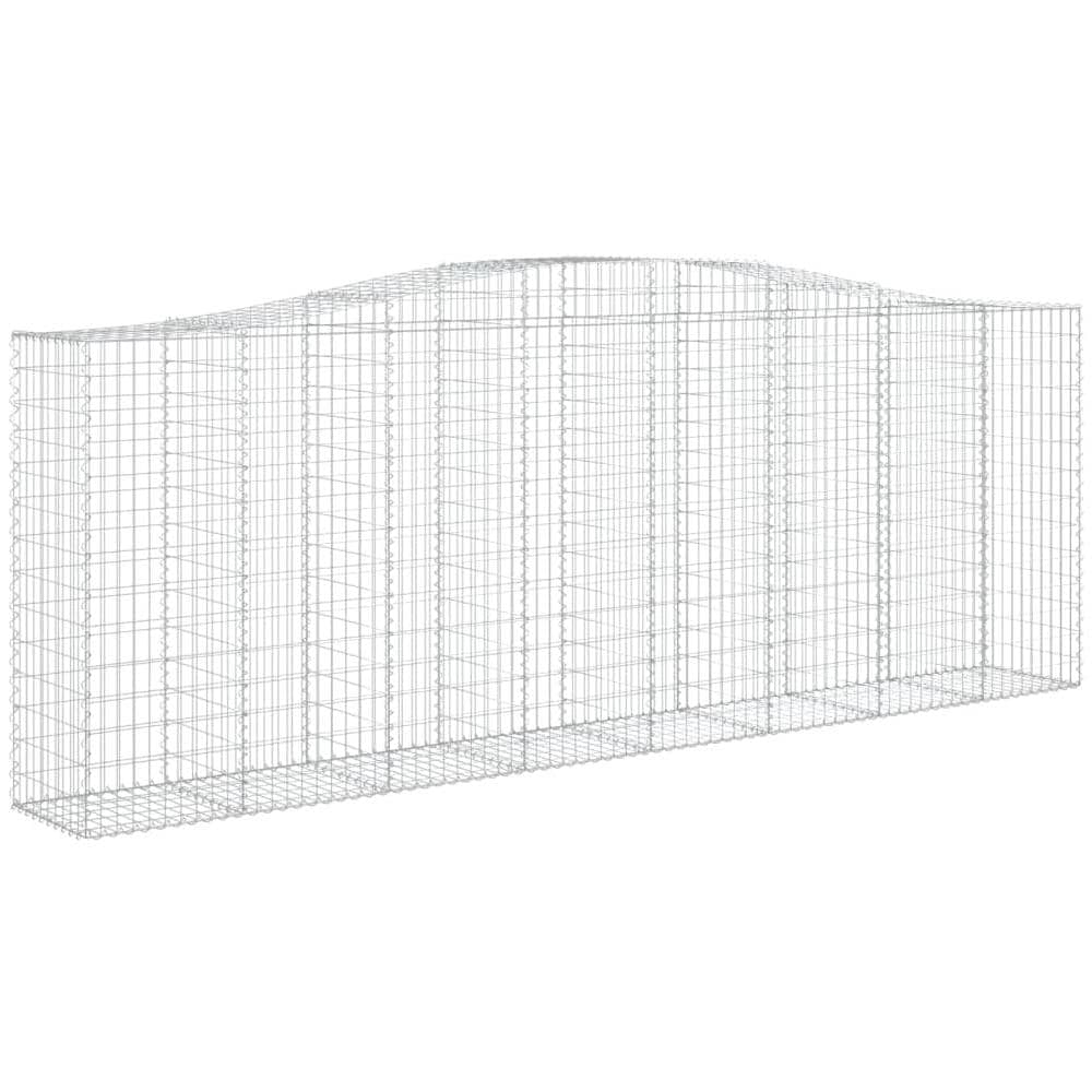 Cesti Gabbioni Ad Arco 20 Pz 400x50x140/160 Cm Ferro Zincato - Foto 3