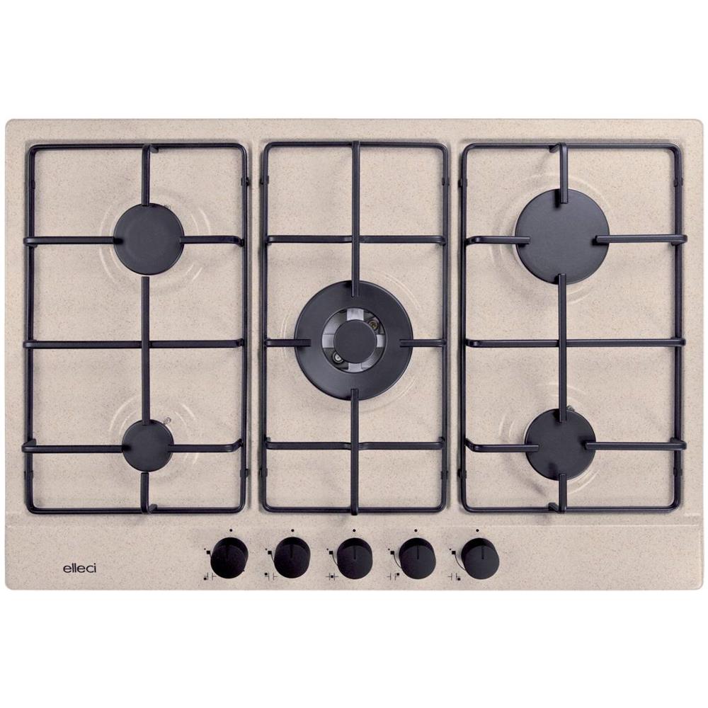 Piano Cottura PGSS75351CB a Gas 5 Zone Cottura da 75 cm Colore Avena - Foto 1