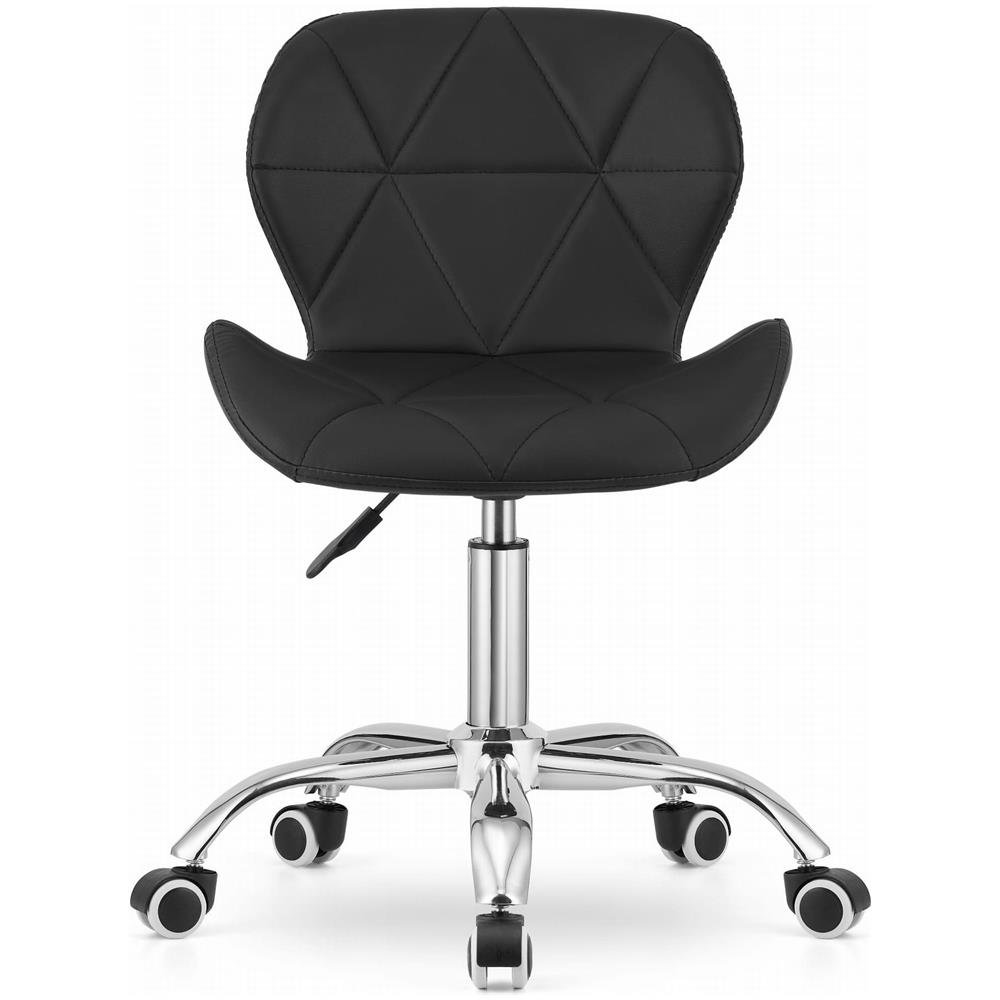 AVOLA SEDIA GIREVOLE Ergonomica Nera per Ufficio - Foto 2