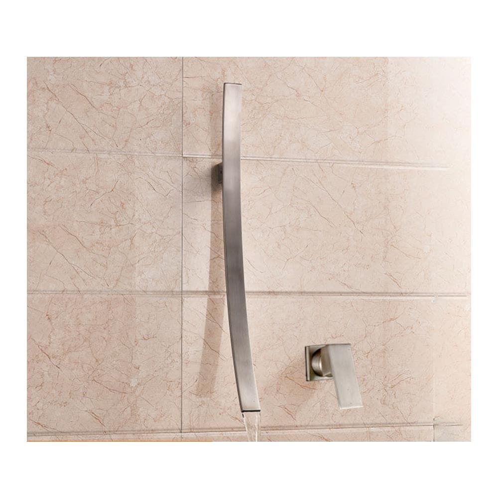 Rubinetto per lavabo da bagno, Blackswan, tipo M20, modello nichel opaco, misura 70 cm - Foto 2