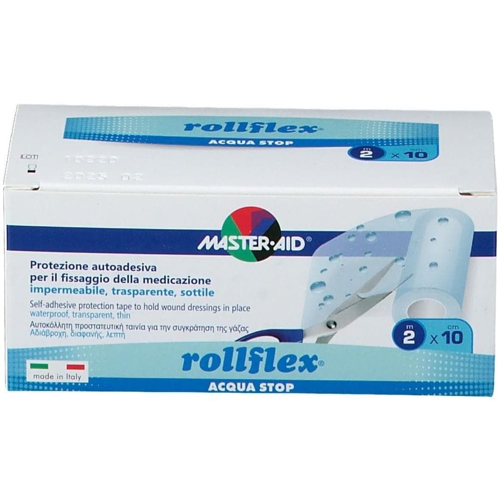 Cerotto Adesivo Impermeabile Rollflex Acquastop 2X10 - Foto 1