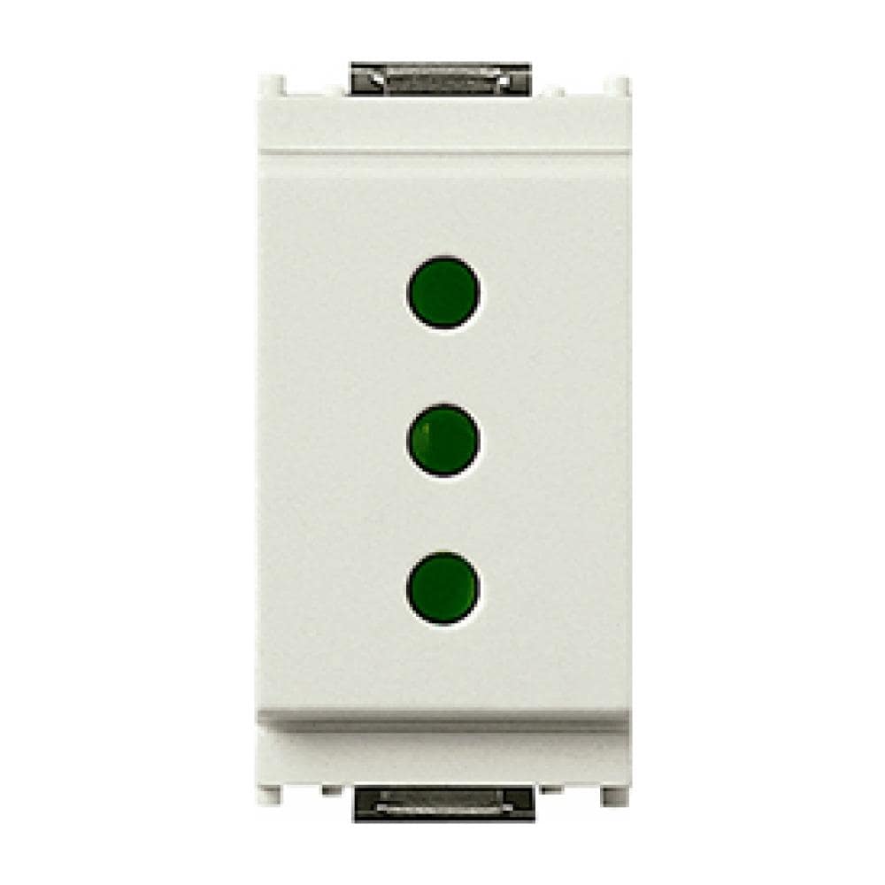 16201b - Presa Idea 2p+t 10a P11 Bianco - Foto 2