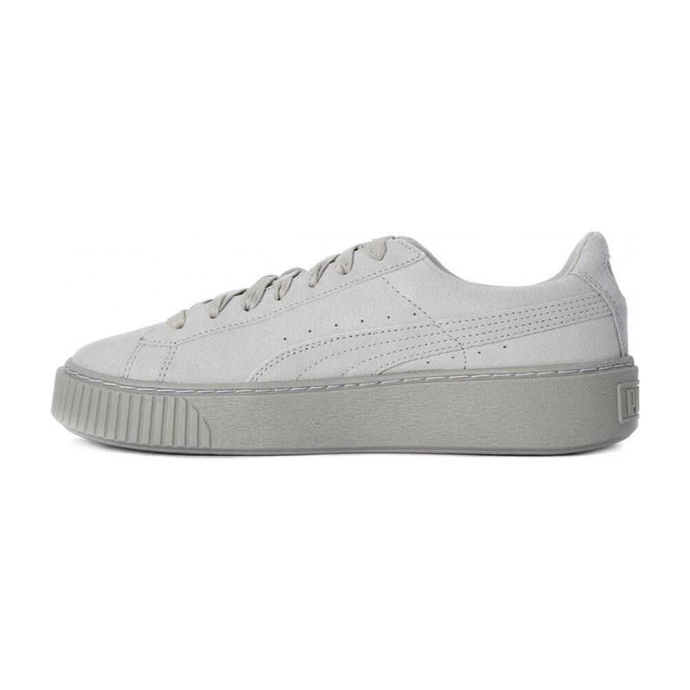 puma basket platform grigio puma basket platform grigio