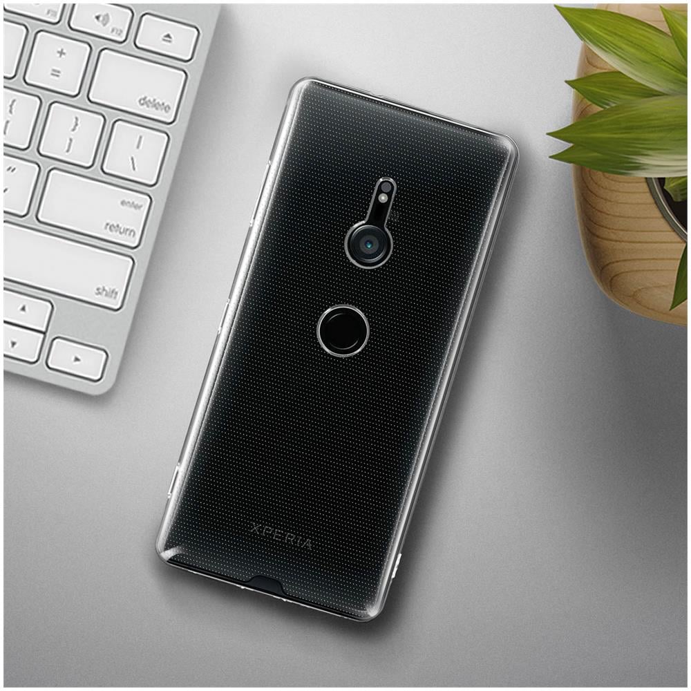 Cover Sony Xperia Xz3 Cover Morbida Silicone Gel Sottilissima Trasparente - Foto 5