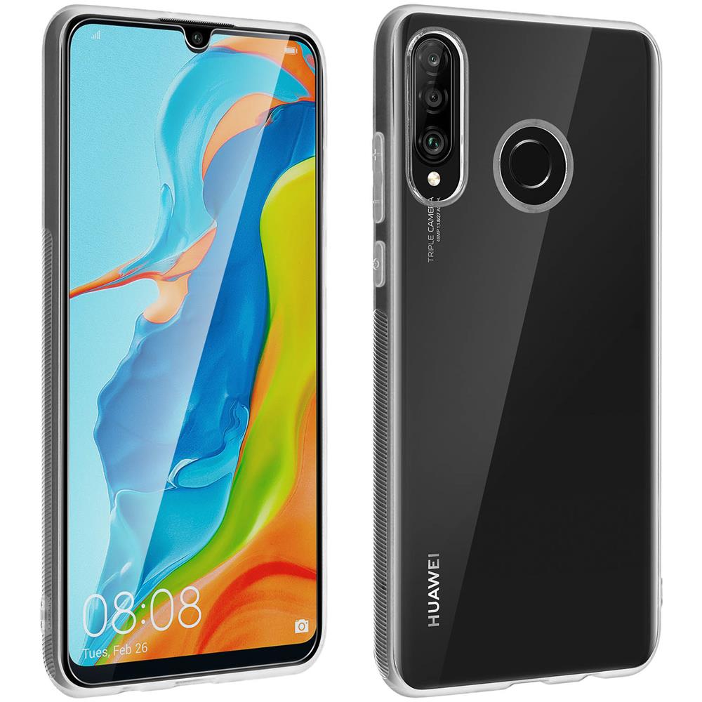 Cover Posteriore + Pellicola Vetro Temperato Trasparente Huawei P30 Lite - Foto 1