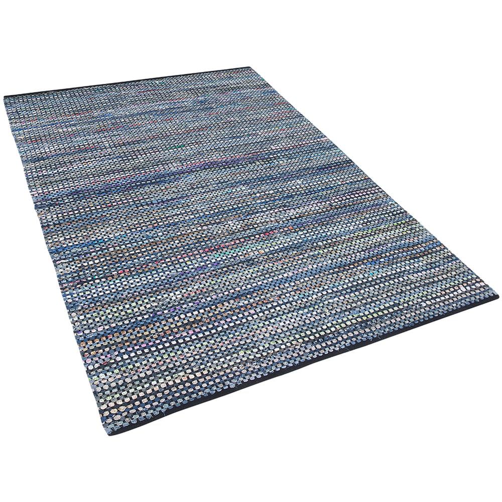 Tappeto Multicolore In Cotone - 160x230cm - Alanya - Foto 1