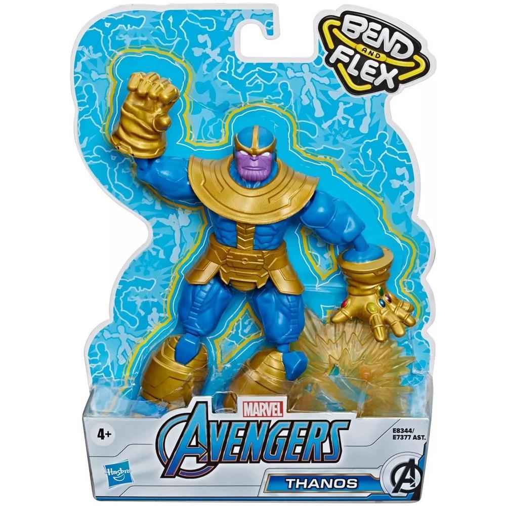HSBE83445L0 Avengers - Bend and Flex: Thanos - Foto 6