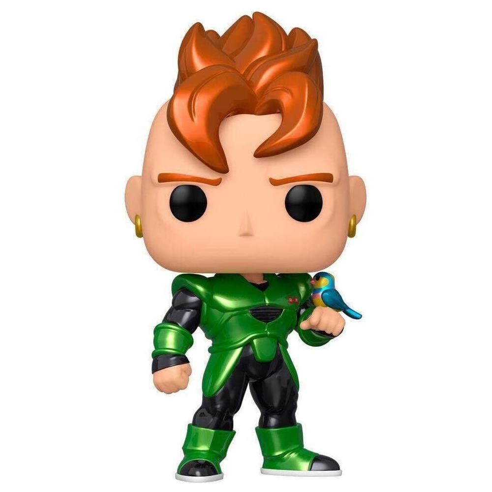 Dragon Ball Z Pop! Animation Vinyl Figure Android 16 (metallic) 9 Cm - Foto 2