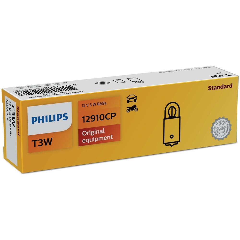 Sentiti al sicuro, guida con sicurezza. Lampade di segnalazione. T2W-T3W, 3 W, 12 V. - Foto 2