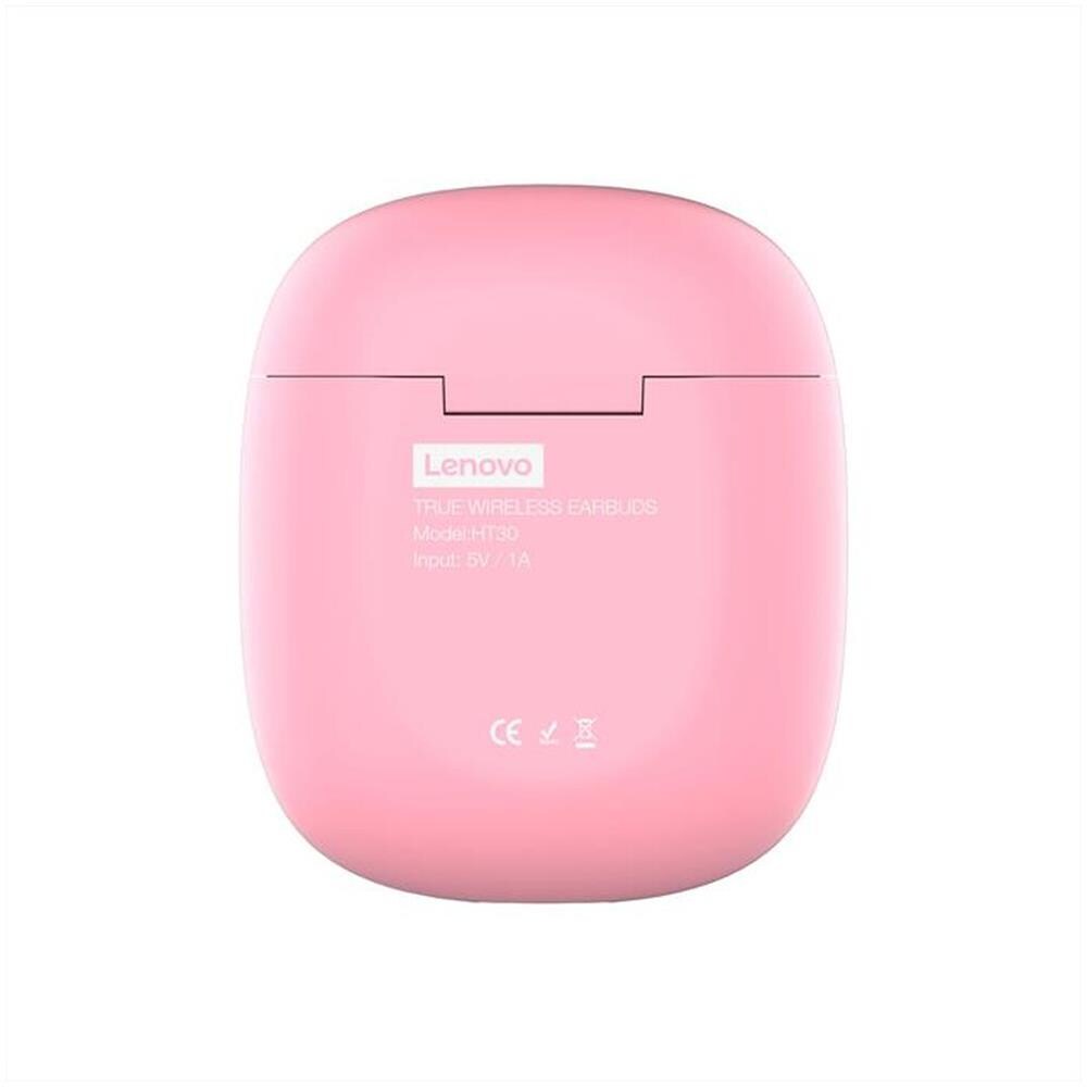 HT30 Auricolari True Wireless con Custodia di Ricarica Colore Rosa  - Foto 5