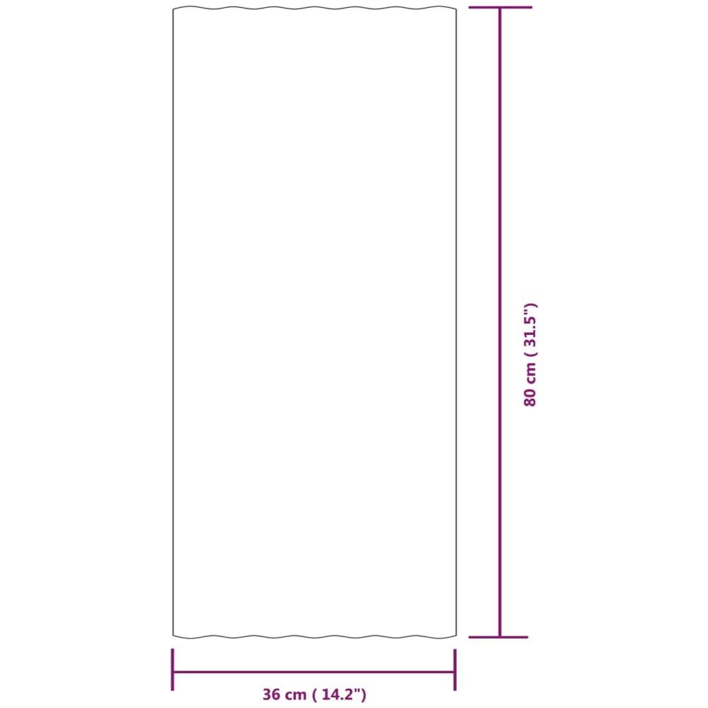 Pannelli Tetto 36pz Acciaio Verniciato A Polvere Grigio 80x36cm - Foto 6