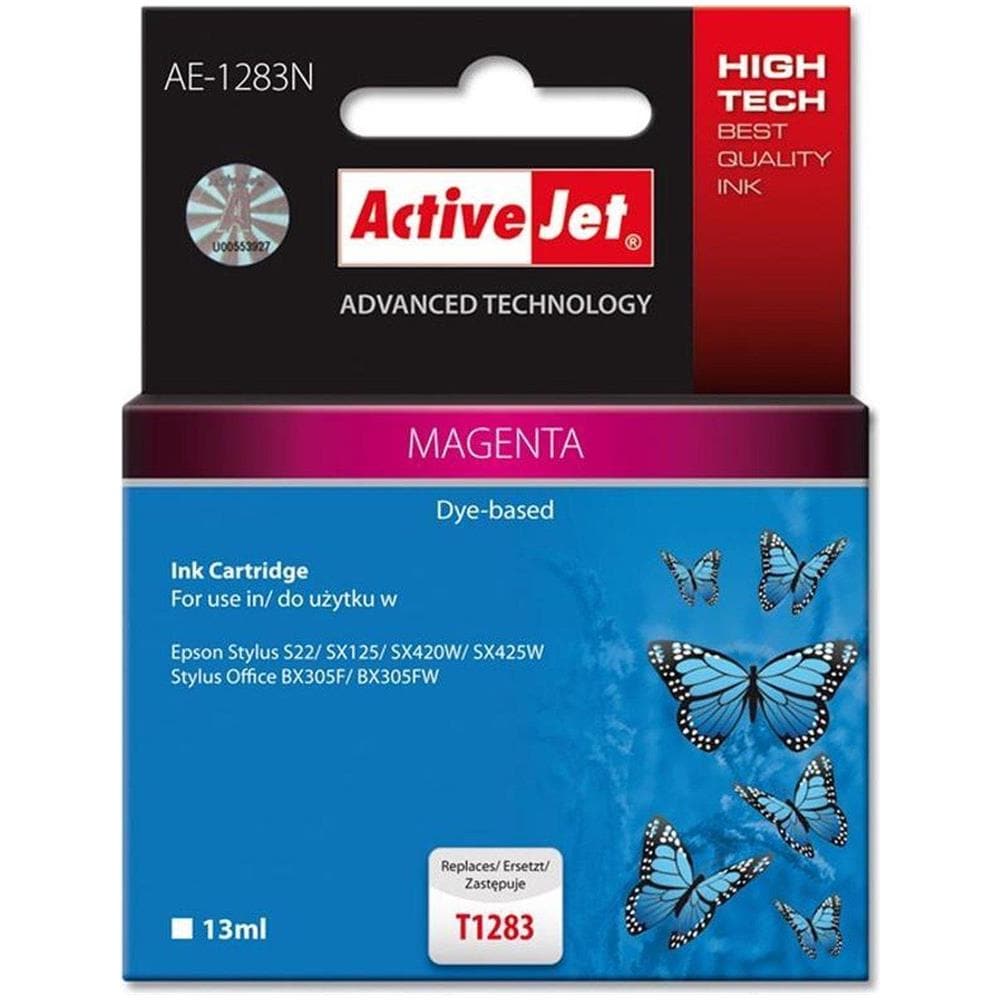 Inchiostro Ae-1283n Per Stampante Epson, Sostituzione Epson T1283; Supremo; 13 Millilitri; Magenta - Foto 1
