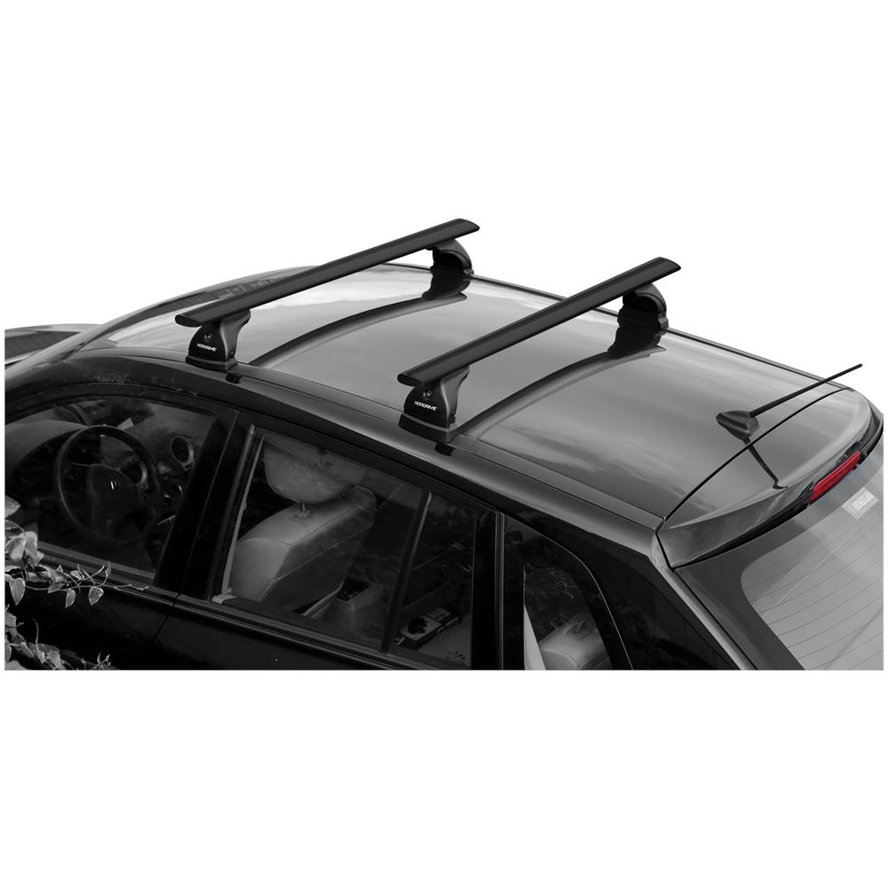 Silenzio Black, Coppia Barre Portatutto In Alluminio - S - 108 Cm - Foto 3