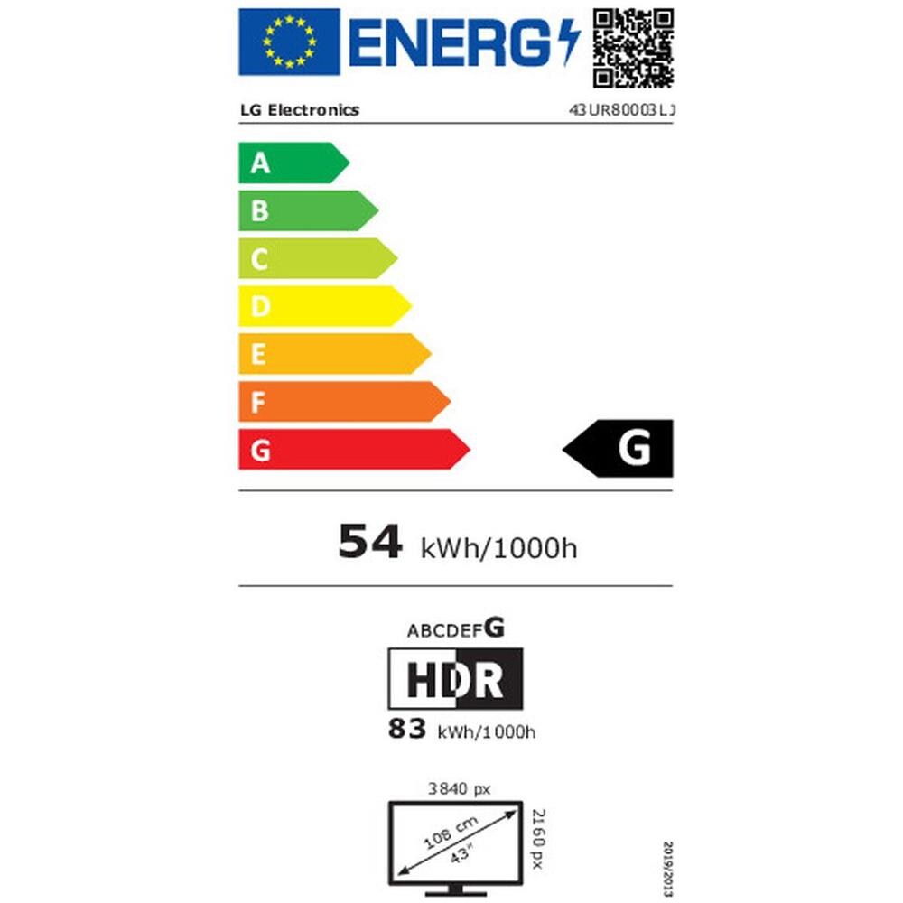 TV LED Ultra HD 4K 43" 43UR80003LJ Smart TV WebOS 2023 - Foto 1