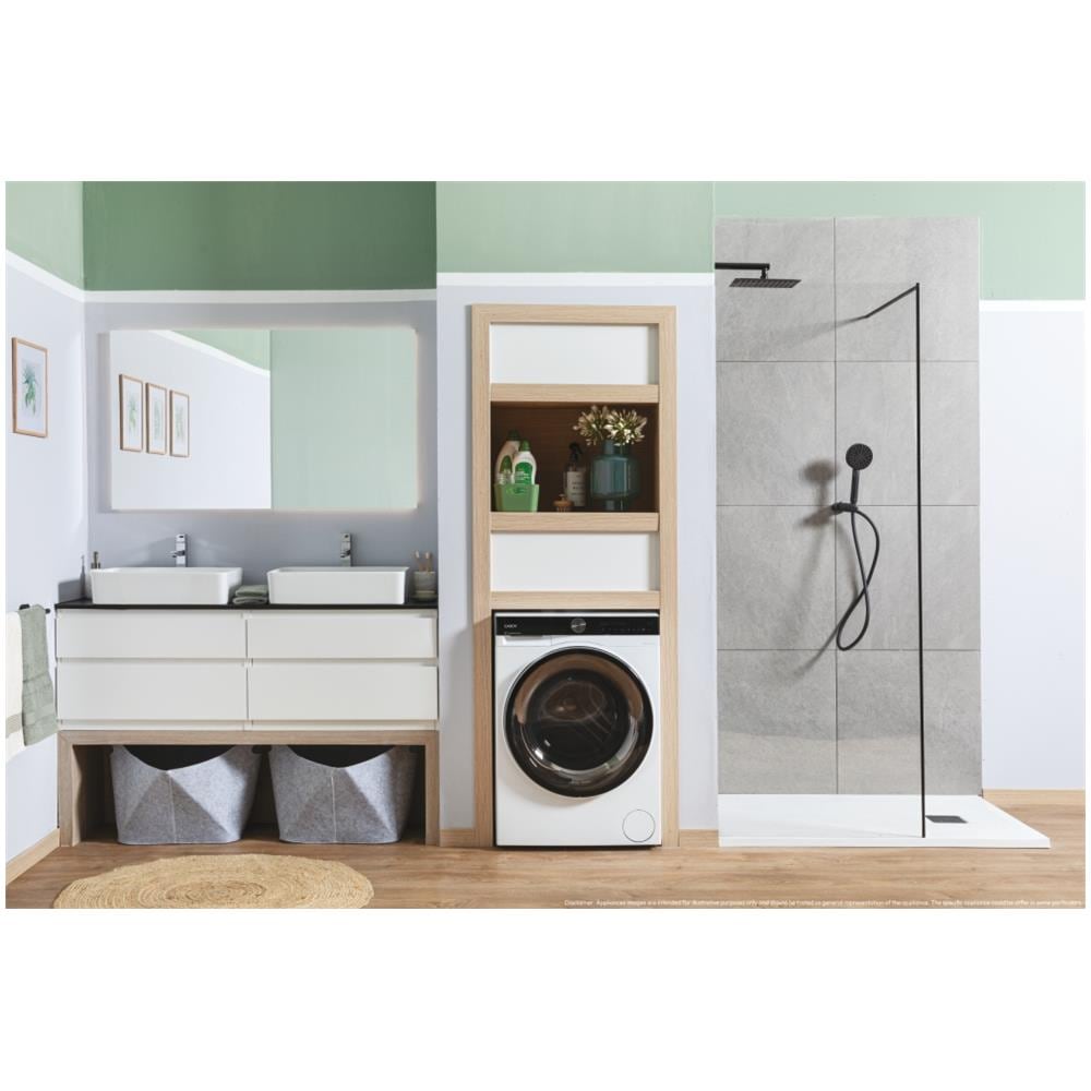 BS 49B9-S lavatrice Caricamento frontale 9 kg 1400 Giri /min Nero, Bianco - Foto 36