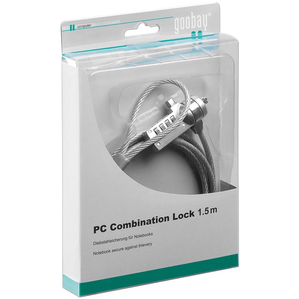 IQ-LOK-09-K - Cavo di sicurezza a combinazione per Notebook - Foto 2