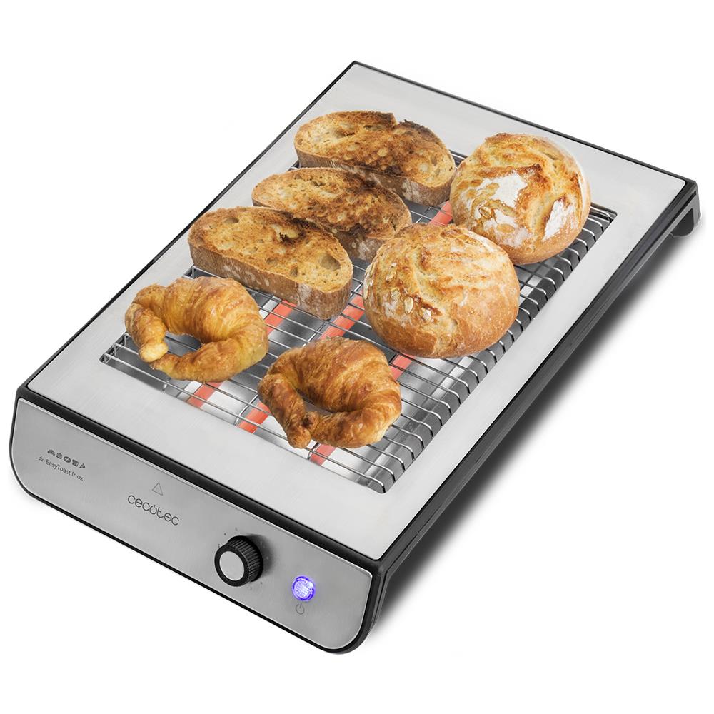 Turbo EasyToast Inox Tostapane Orizzontale Potenza 900 W Colore Inox - Foto 1