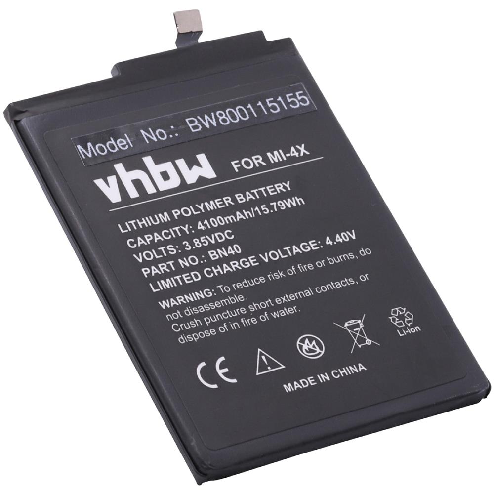 Litio-polimeri Batteria 4100mah (3.85v) Per Cellulari E Smartphone Come Xiaomi Bn40 - Foto 1