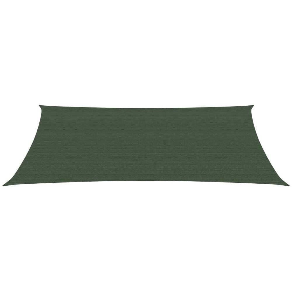 Vela Parasole 160 g / m² Verde Scuro 3x5 m in HDPE - Foto 2