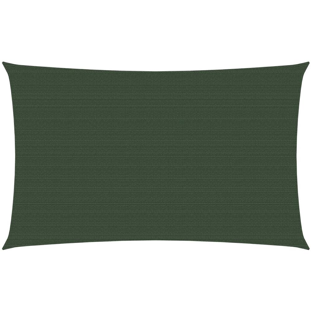 Vela Parasole 160 g / m² Verde Scuro 3x5 m in HDPE - Foto 1