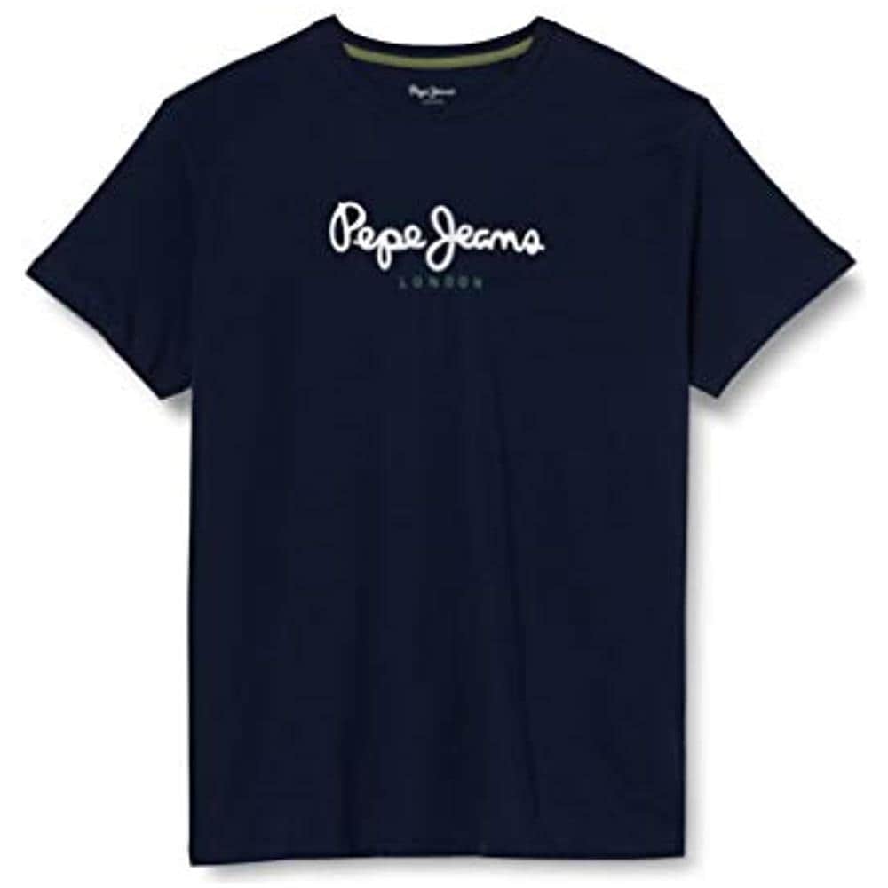 Eggo Maglietta A Maniche Corte, Blu (navy 595), Large Uomo - Foto 1