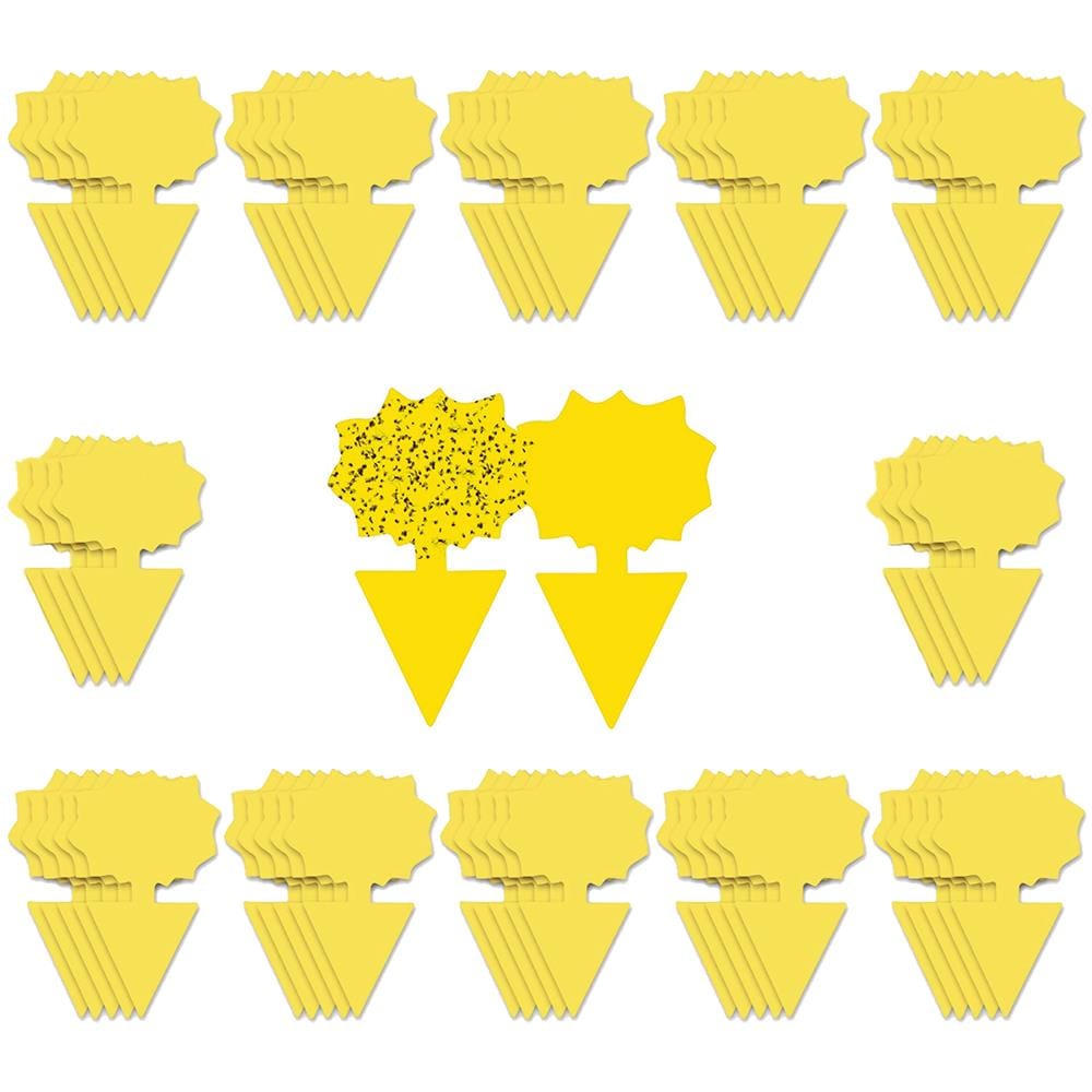 Confezione Da 60 Acchiappamosche/trappola Per Mosche/trappola Per Insetti Appiccicosa Yellow - Foto 1