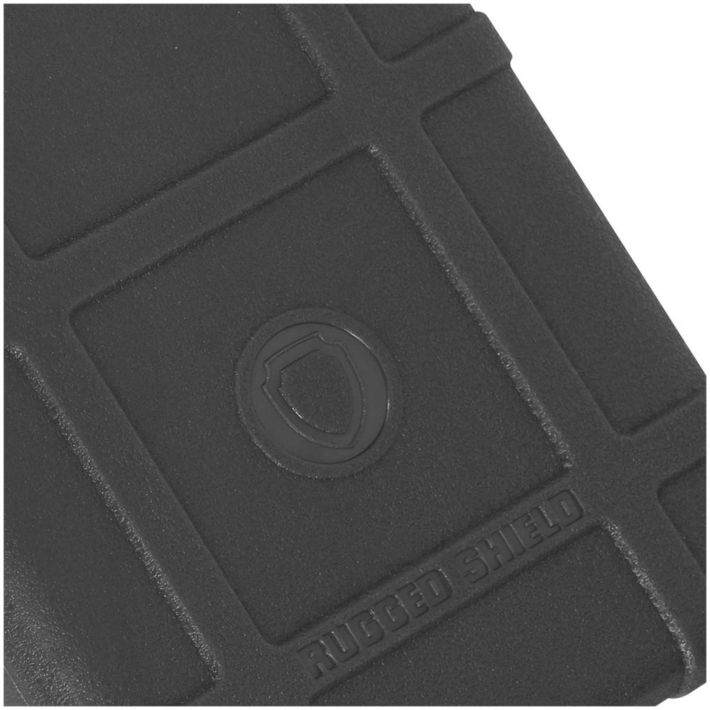 Cover Per Xperia 10 V / 10 Vi, Silicone Antiscivolo Rilievo Rugged Shield Nera - Foto 2