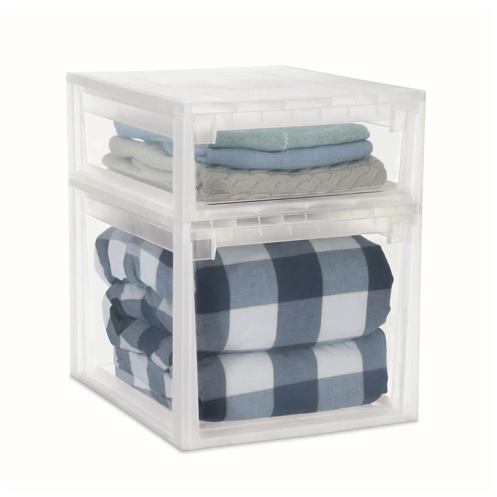 Contenitore Home Storage Light drawer 52 xl cassetto armadio L39,6 x P52 x H16,9 - Foto 7