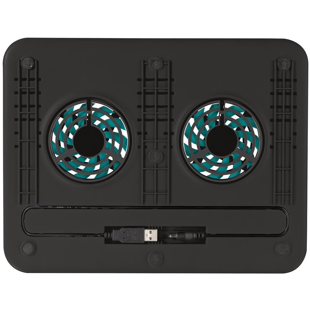Trust Cyclone Supporto per Laptop con 2 Ventole di Raffreddamento