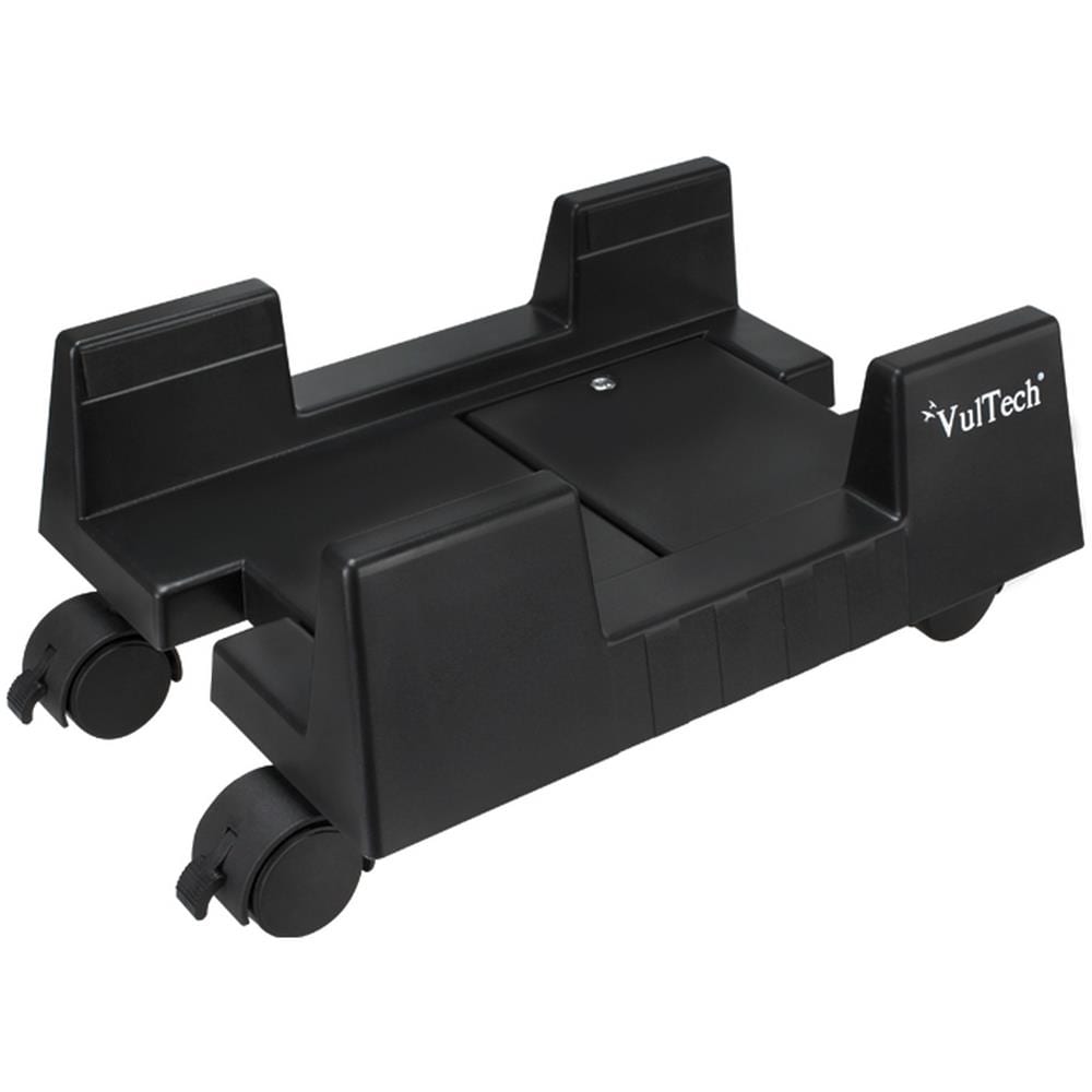 Carrello Porta PC 4 Ruote in plastica colore Nero - Foto 1