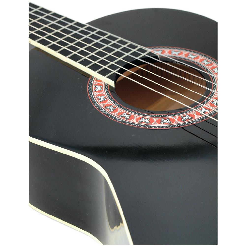 Chitarra Classica 4/4, Colore Nero, Ac-303 - Foto 4
