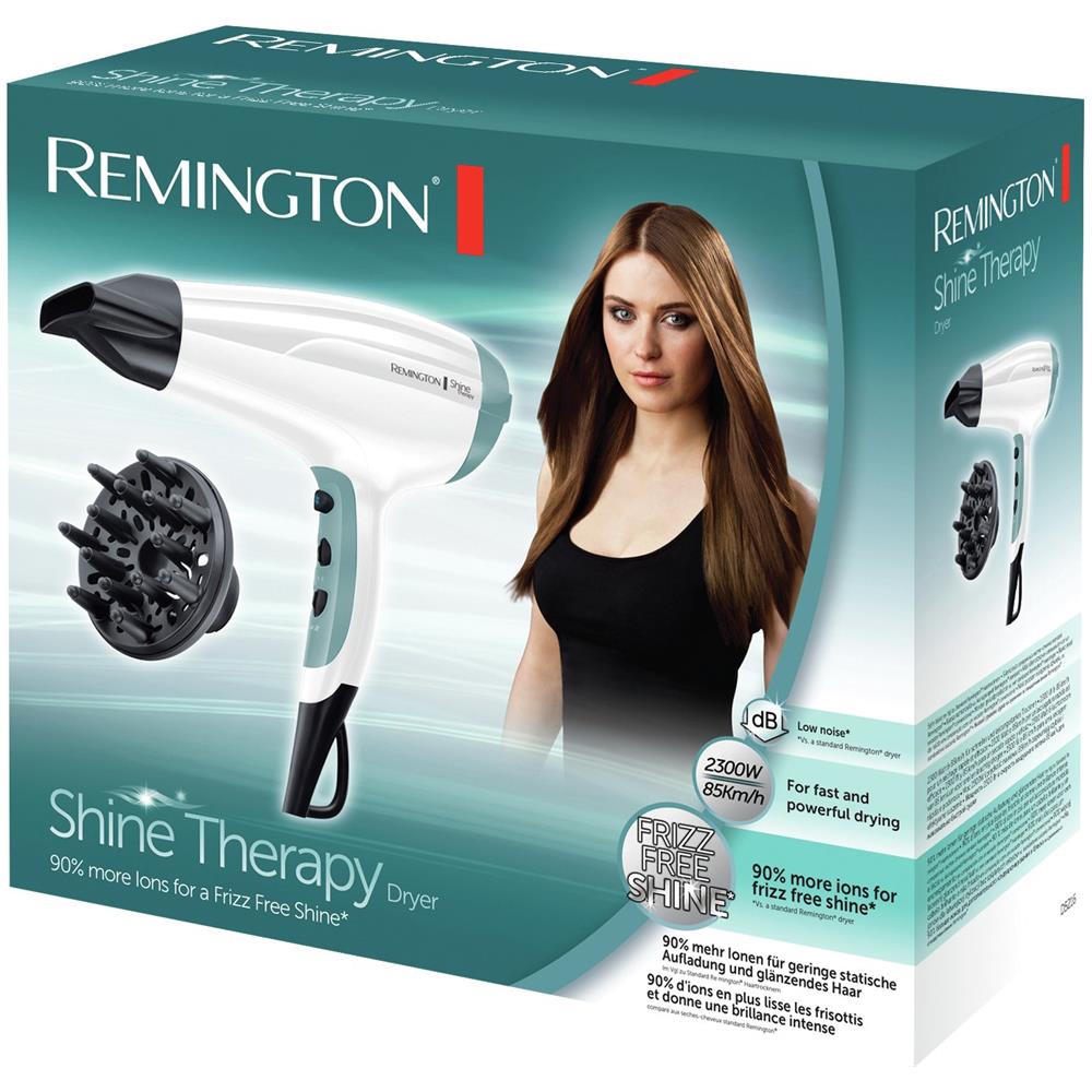 Asciugacapelli Remington Shine Therapy Con Diffusore - Foto 1