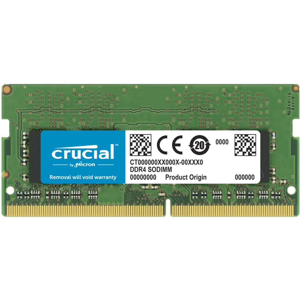 CT2K32G4SFD832A Memoria da 64 GB Kit, 32 GB x2, DDR4, 3200 MT / s, SODIMM, 260-Pin, 1.2V, CL22 - Foto 1
