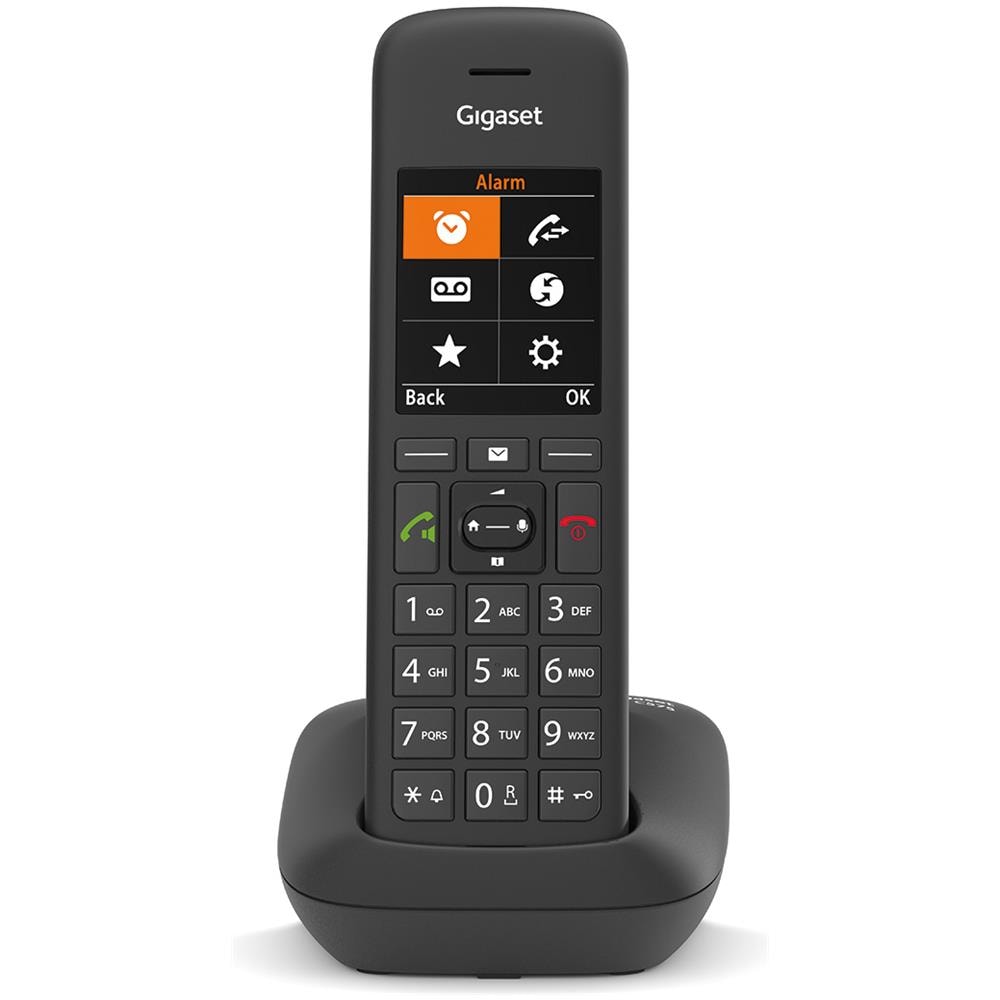 C575 Cordless Dect Display 2.2" Ampio Vivavoce Colore Nero - Foto 2