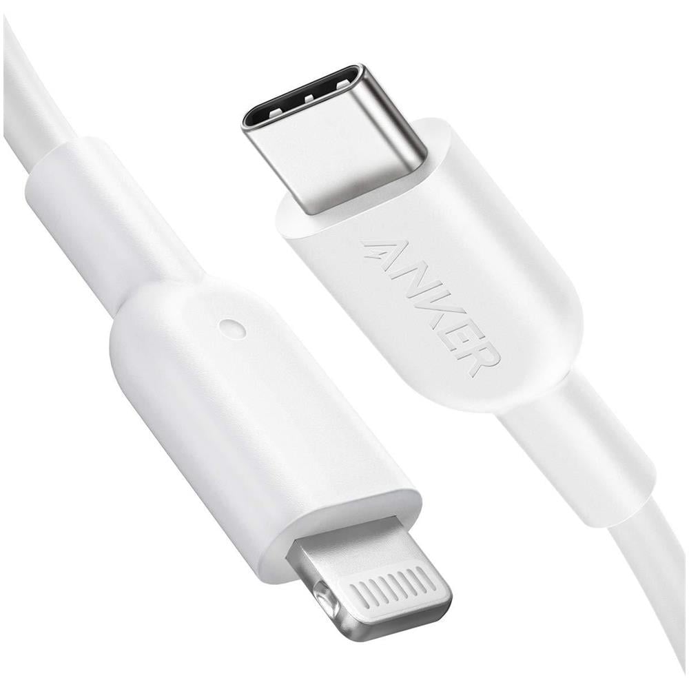 Usb C A Lightning Cavo 6 Piedi Di Apple Mfi Certificato Powerline Ii Per Iphone 11 Pro Max X Xs Xr Xs Max 8 Inoltre Supporta Power Delivery (da Utilizzare Con Tipo C Caricabatterie) (bianco)  - Foto 1