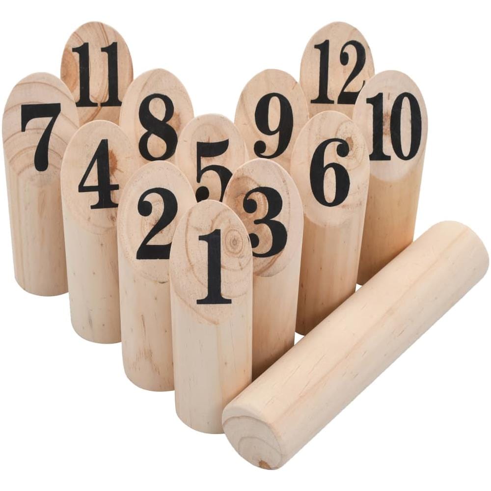 Set Di Giochi In Legno Kubb Numerici - Foto 3