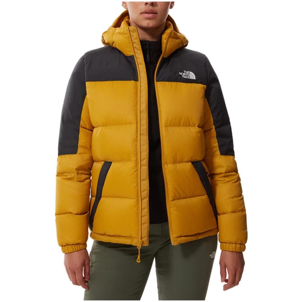 Piumino Da Donna Con Cappuccio Diablo Down Giallo Taglia S Codice 55h4-yqr - Foto 1