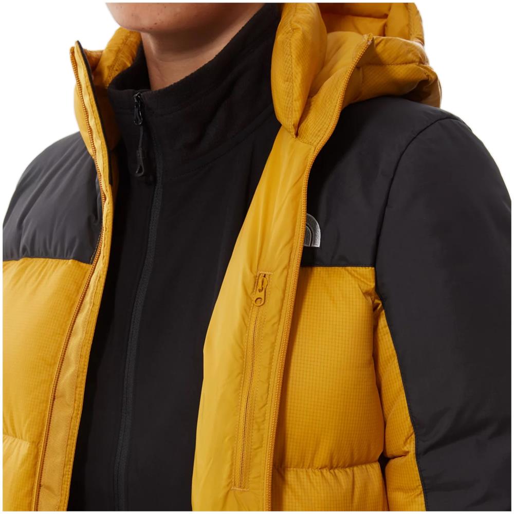 Piumino Da Donna Con Cappuccio Diablo Down Giallo Taglia S Codice 55h4-yqr - Foto 5