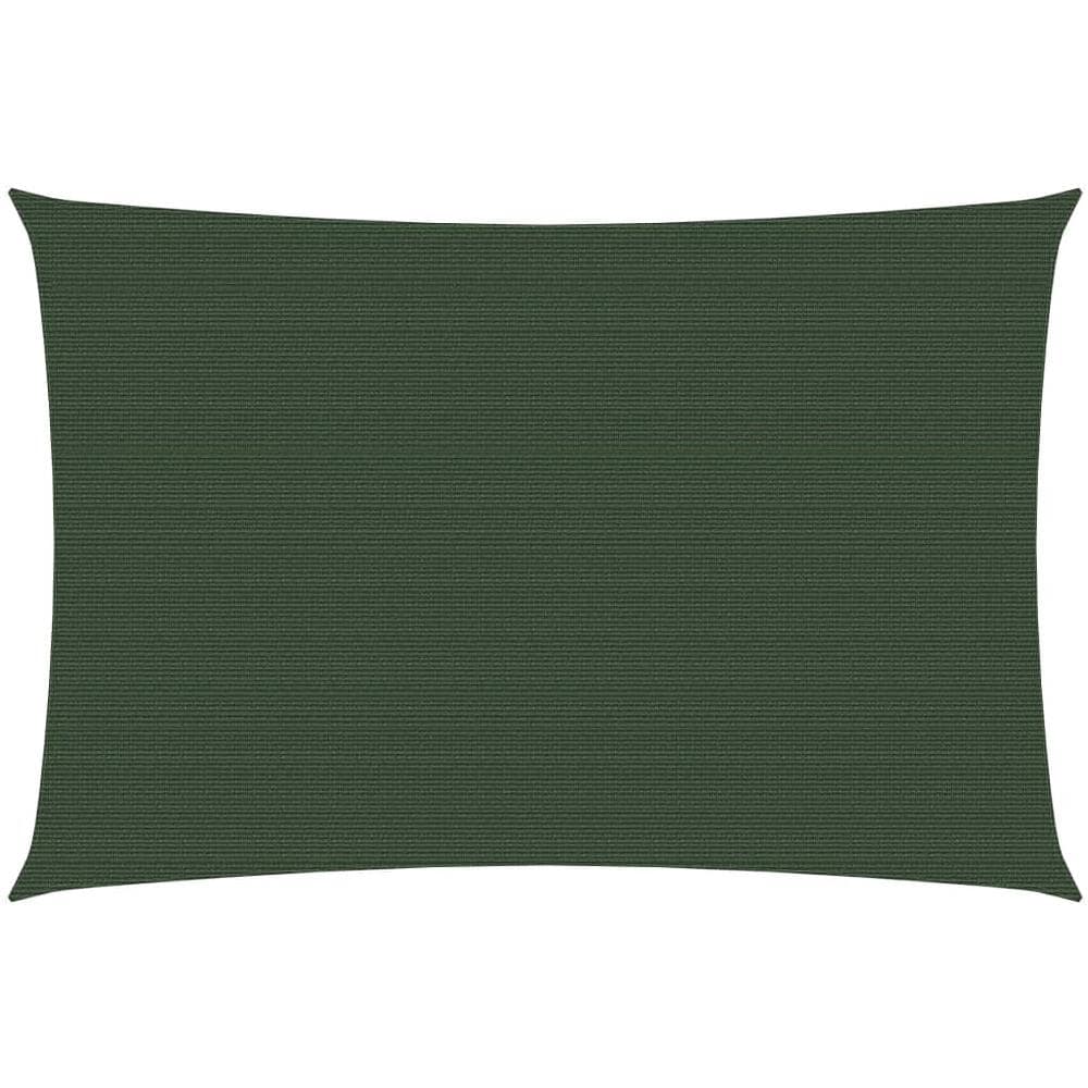 Vela Parasole 160 g / m² Verde Scuro 3x4,5 m in HDPE - Foto 1