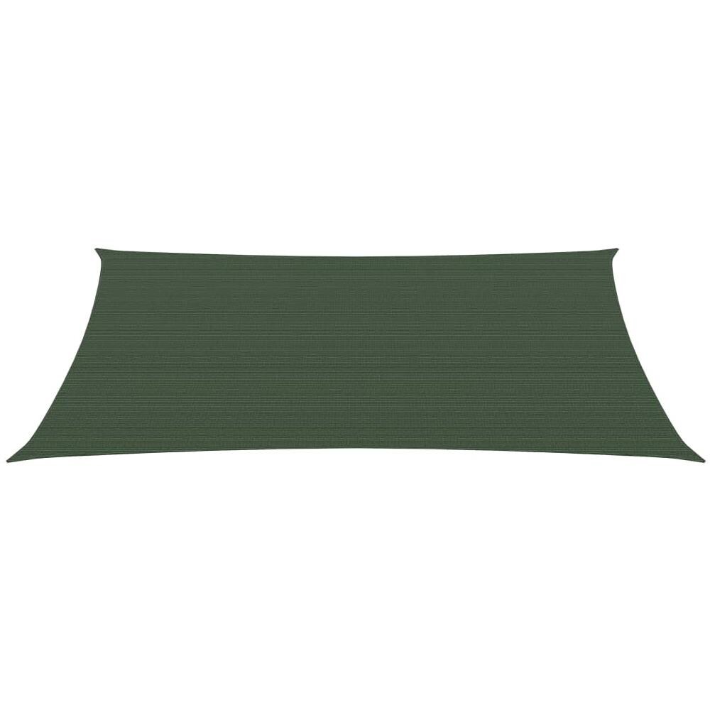 Vela Parasole 160 g / m² Verde Scuro 3x4,5 m in HDPE - Foto 3