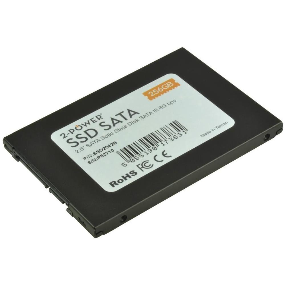 2-Power 256GB, 2.5", SATA III, Nero, Serial ATA III, 2.5" - Foto 2
