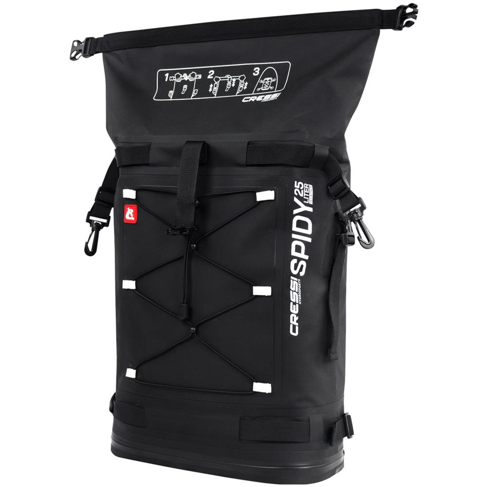 Cressi Spidy 25 L Dry Deckpack 25 Lt Nero - Foto 1