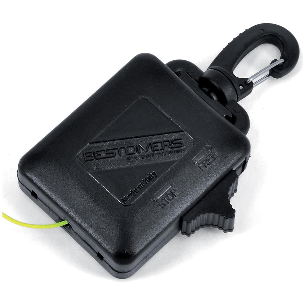 Retractor Lock Cavo Dyneema 65x55x20 Mm Nero 65 Mm - Foto 2