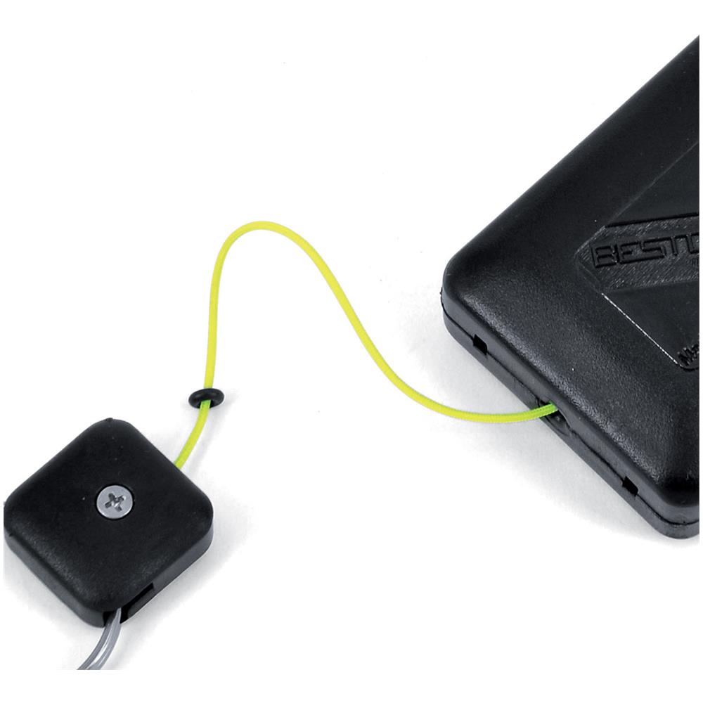 Retractor Lock Cavo Dyneema 65x55x20 Mm Nero 65 Mm - Foto 3