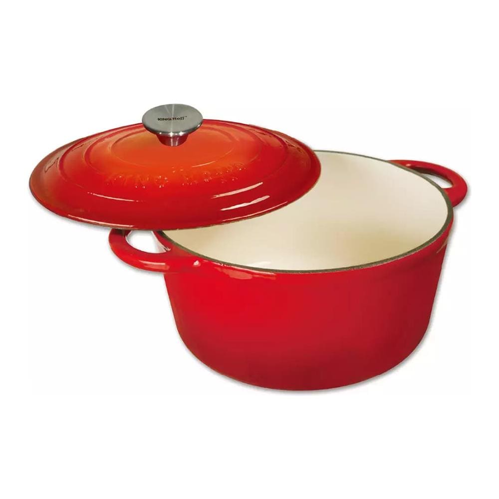 Casseruola In Ghisa Smaltata 24cm Kh-1529 - Foto 2