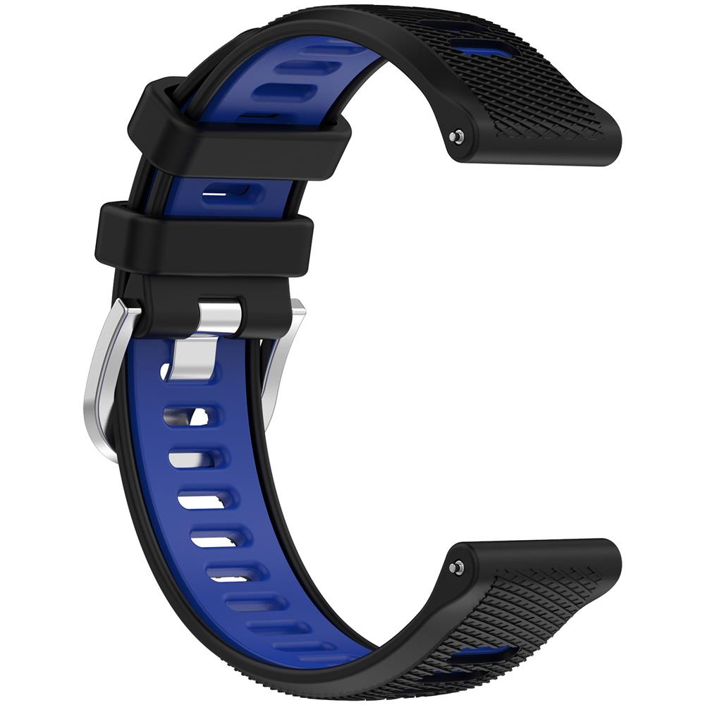 Cinturino Per Orologio In Silicone Garmin Forerunner 265 / 265 Music Black - Foto 1
