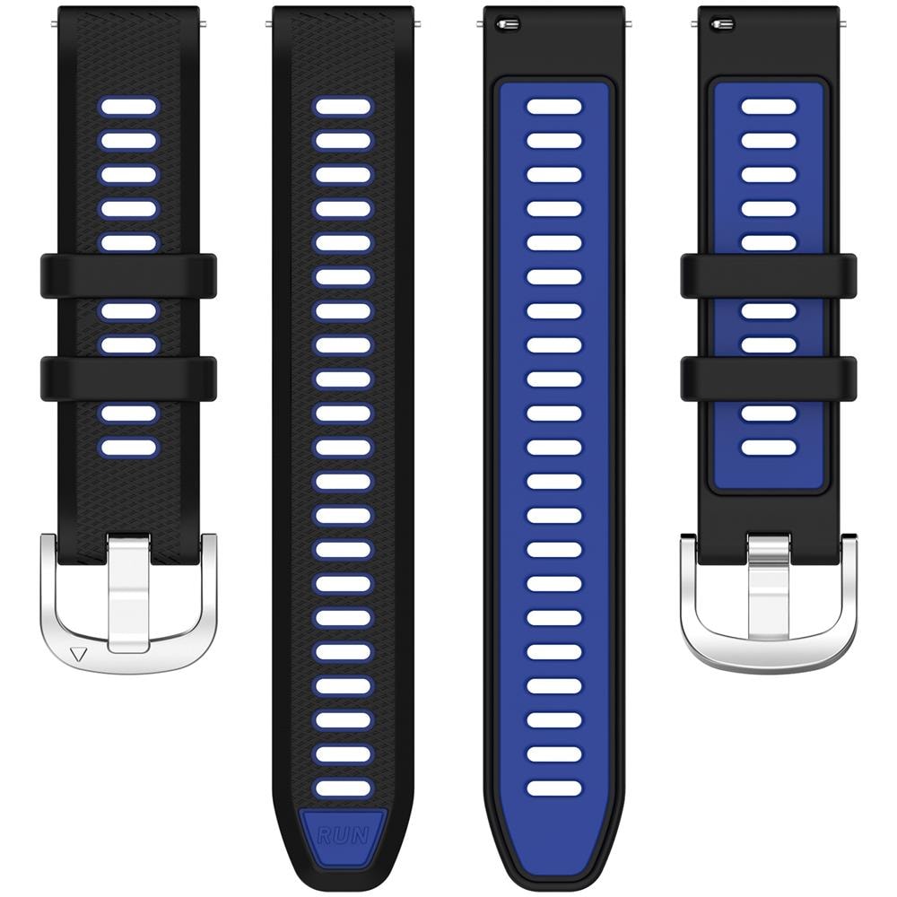 Cinturino Per Orologio In Silicone Garmin Forerunner 265 / 265 Music Black - Foto 2