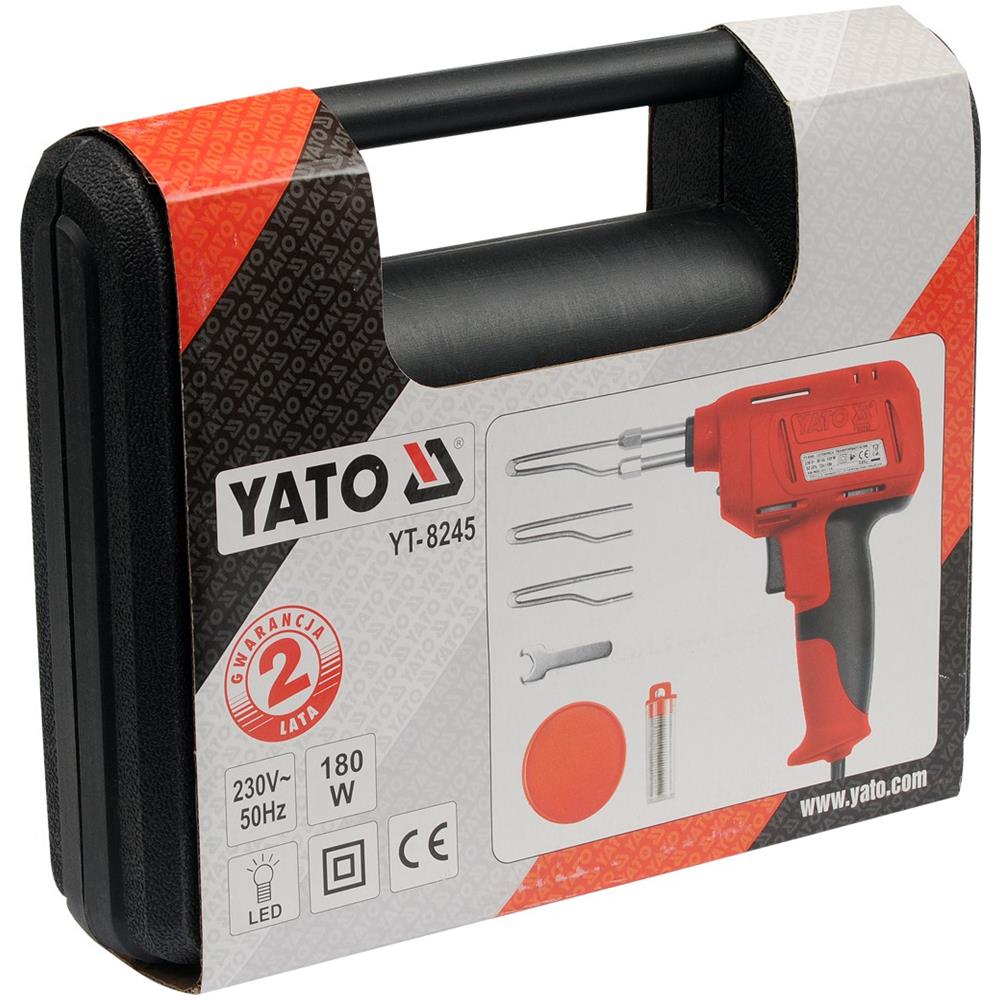 YT-8245 saldatore Saldatore a corrente alternata Nero, Rosso - Foto 3