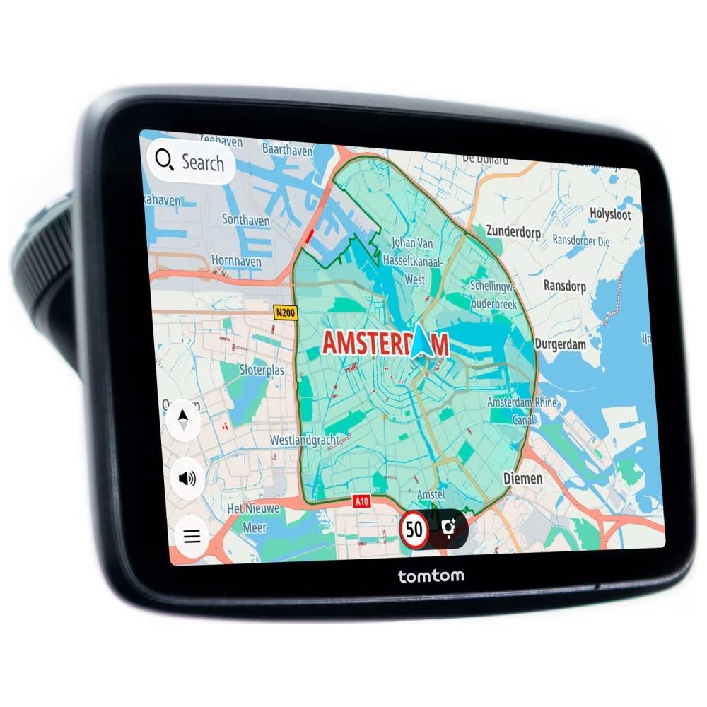 Navigatore Satellitare Superior 6 con Mappa Europa Display 6" Risoluazione 1280 x 720 Pixel Bluetooth Wi-Fi Altoparlanti incorporati Colore Nero - Foto 1